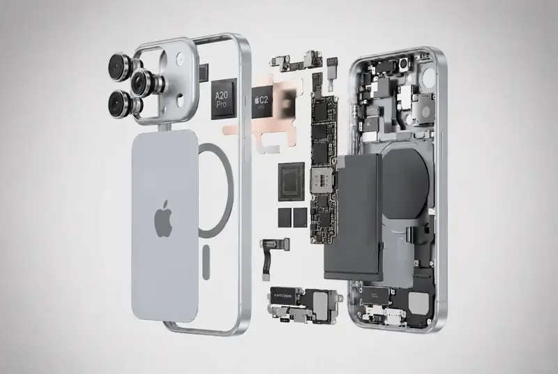 A20 Pro Performance Protection: Decoding comma's Cooling and Protection Design Logic 3 A20 Pro chip WMCM packaging and heat dissipation