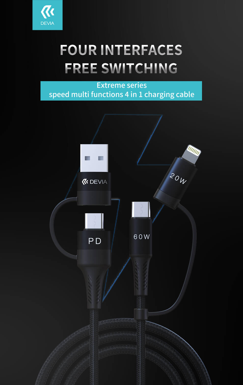 Information about PD cable 4  in 1 