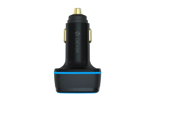 Extreme Speed Dual USB+Type-C Full Compatible Fast Car Charger（85W） - Image 2