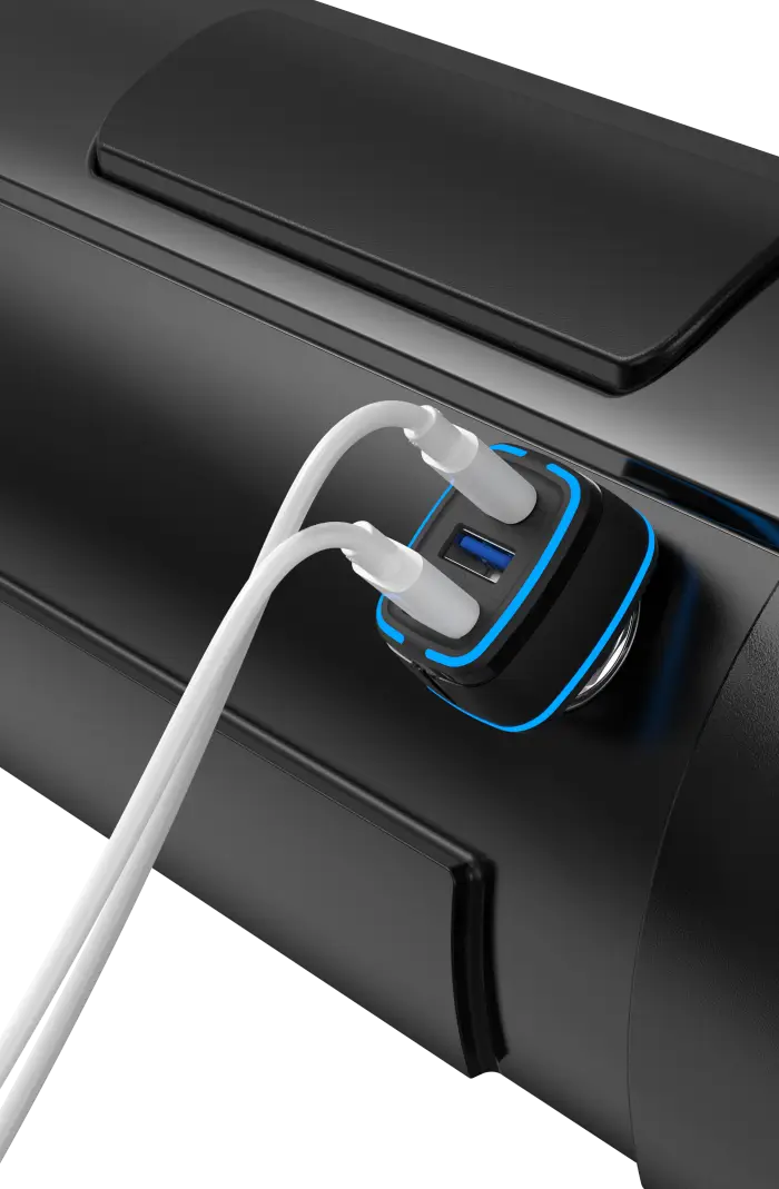 Extreme Speed Dual USB+Type-C Full Compatible Fast Car Charger（85W） - Image 6