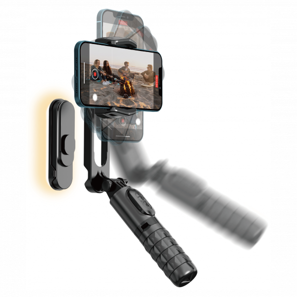 Handheld Gimbal Shake- proof Tripod Selfie Stick