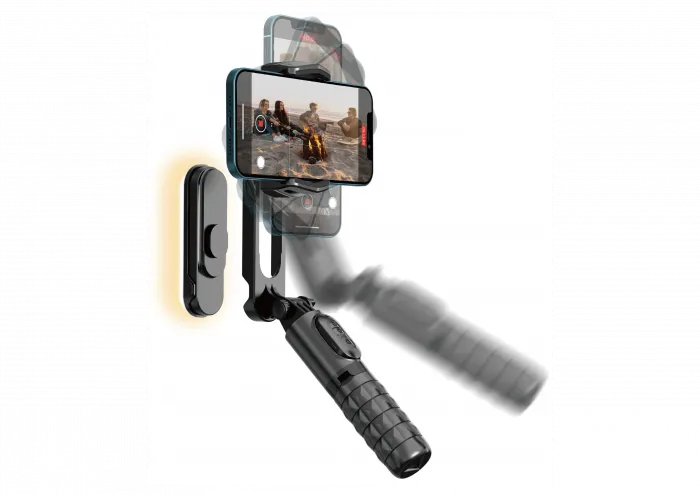 Handheld Gimbal Shake- proof Tripod Selfie Stick - Image 2