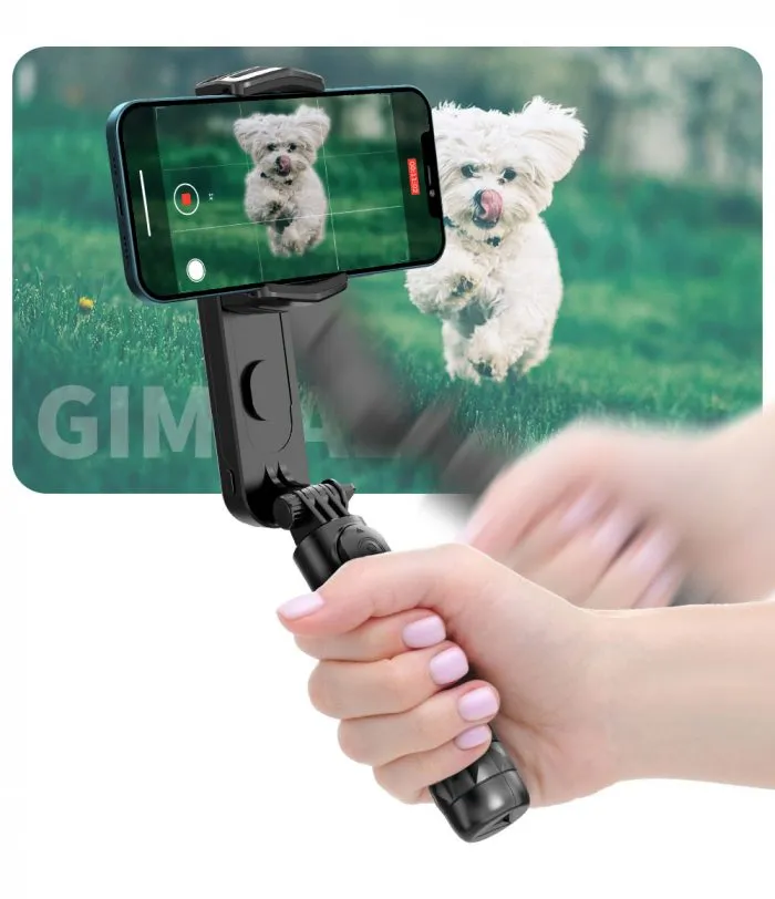 Handheld Gimbal Shake- proof Tripod Selfie Stick - Image 4