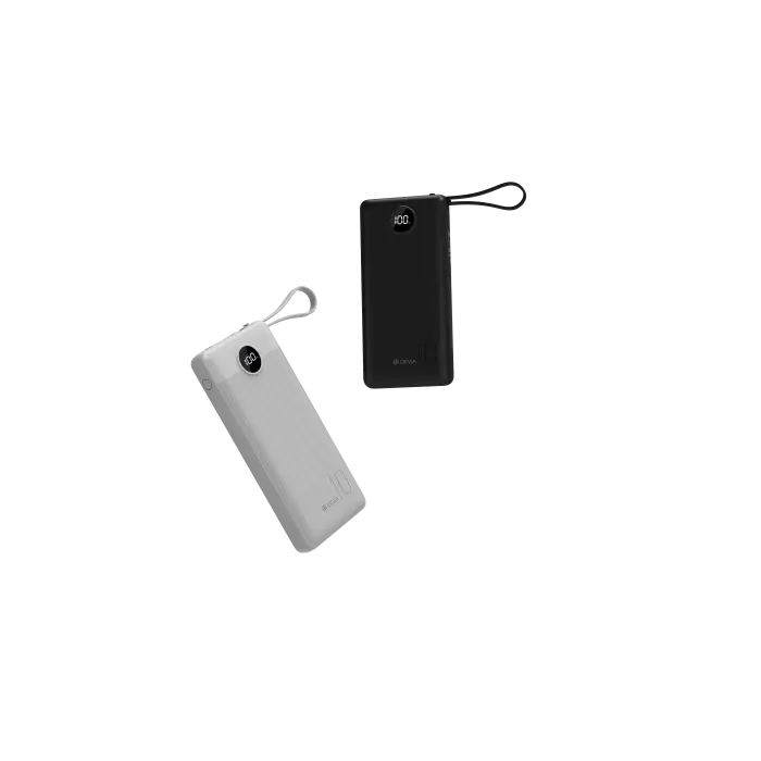 Extreme Speed Series Full Compatible 22.5W Power Bank Built-in 4 Cables (10000mAh) - Image 2