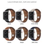 T Buckle PU Leather Watch Band - Image 8