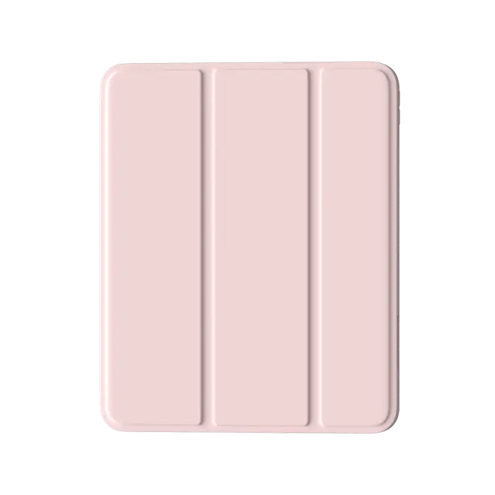 Rosy Series Leather Case With Pencil Slot for iPad - Image 6