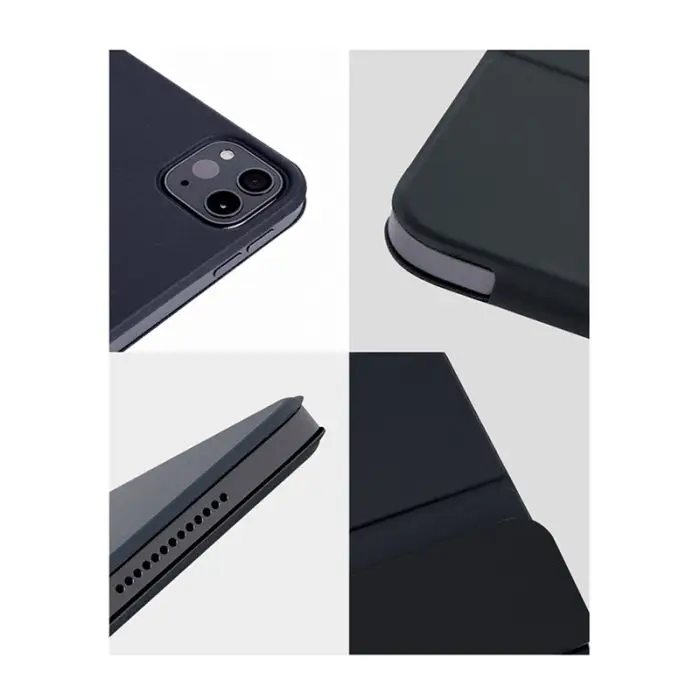 Intelligent Both Sides Magnetic Leather Case (Pencil Slot) - Image 2