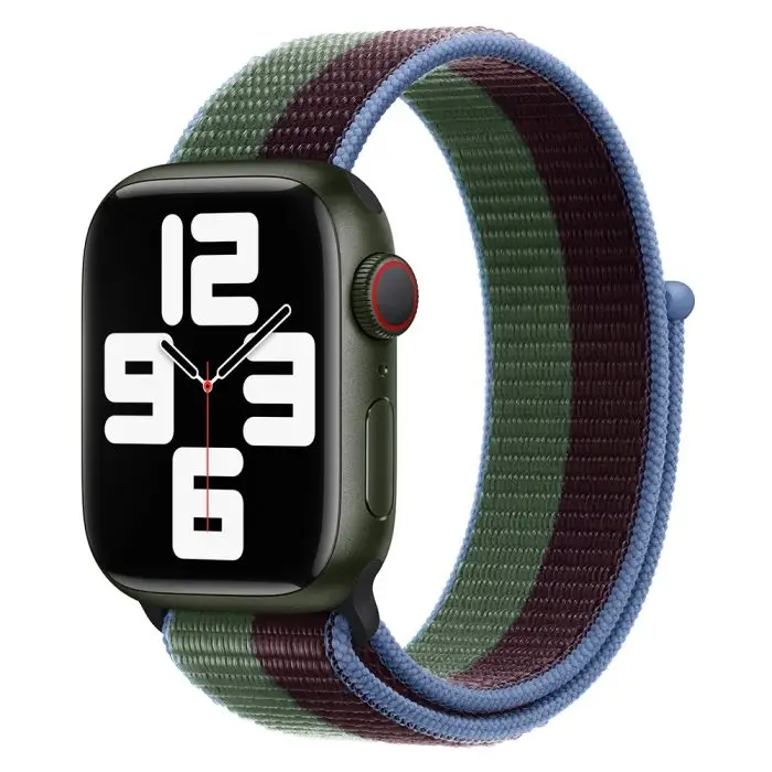 Nylon Braided Adjustable two-tone Watch Loop - Image 2