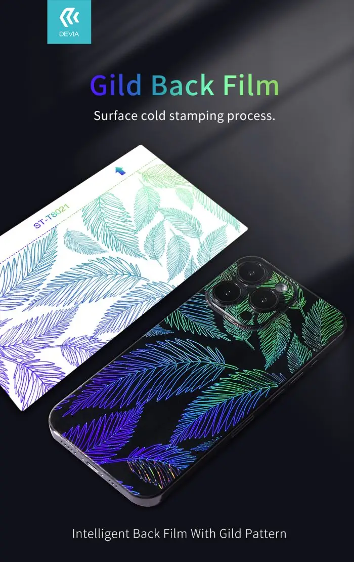 Intelligent Back Film With Gild Pattern (20PCS) - Image 2