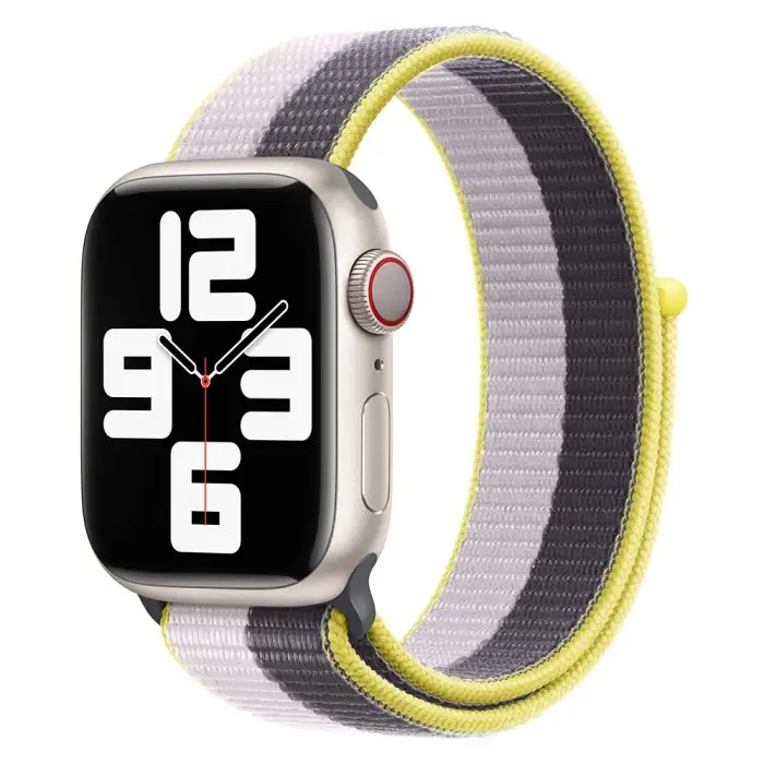 Nylon Braided Adjustable two-tone Watch Loop - Image 3