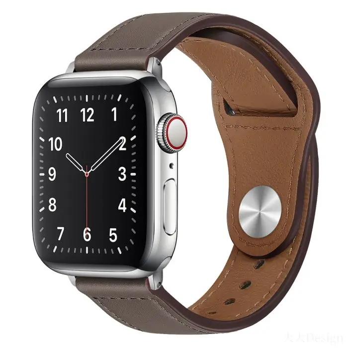 T Buckle PU Leather Watch Band - Image 4