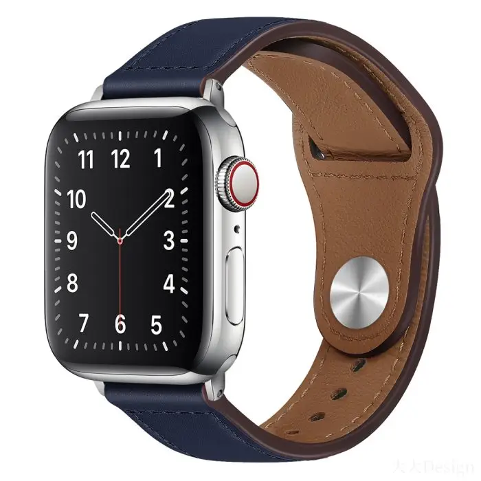 T Buckle PU Leather Watch Band - Image 7