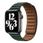 Elegant Leather two-tone Watch Band - Image 4