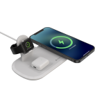 Smart Series 3 In1 Magnetic Charger For Iphone&Watch & Earphone V5 (15W) - Image 2