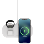 Smart Series 3 In1 Magnetic Charger For Iphone&Watch & Earphone V5 (15W) - Image 3