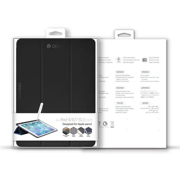 Leather Case With Pencil Slot iPad 9/8/7 10.2" - Image 6