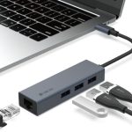 Devia Leopard Type-C To USB 3.1 + USB3.0*4 HUB - Image 2