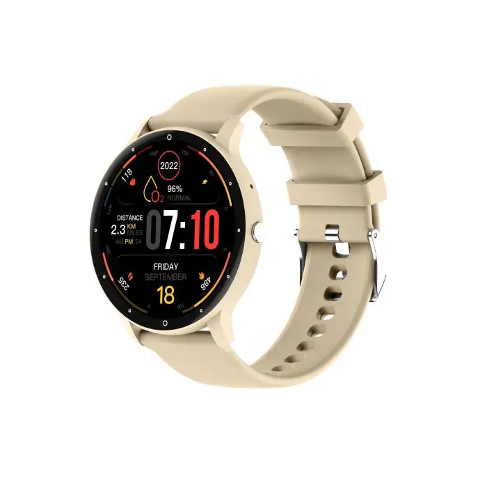 DEVIA-Smart-Watch-WT1-Light-Yellow-scaled