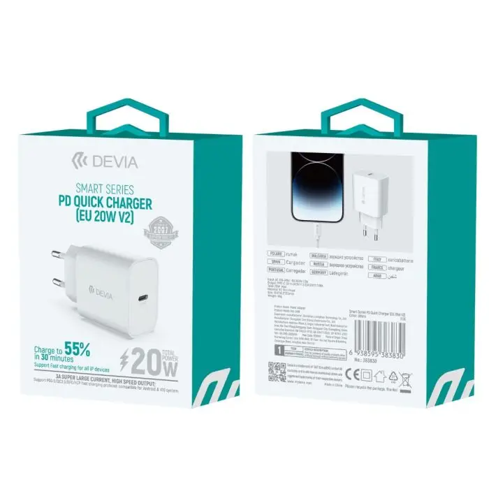 Smart Series PD Quick Charger (EU, 20W, V2) - Image 4