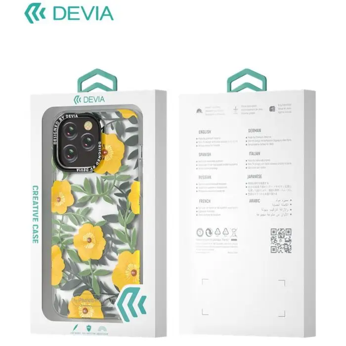 iPhone 15 Summer Flower Series Case With Diamond - Image 5