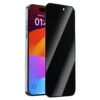 iPhone 15 Van Series Full Screen Privacy Twice-Tempered Glass