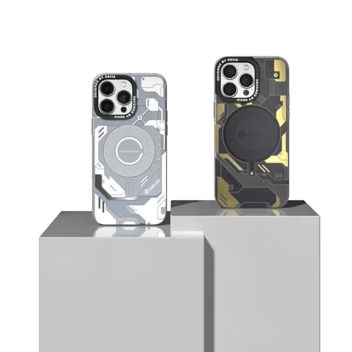 iPhone 15 Mecha Series Original Design Magnetic Case - Image 4