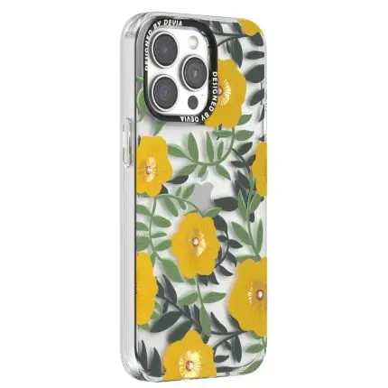 iPhone 15 Summer Flower Series Case With Diamond