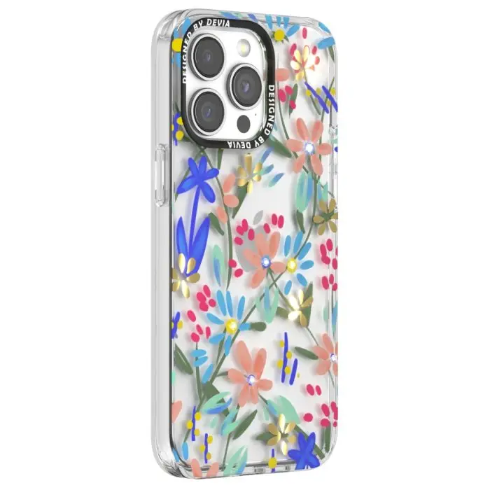 iPhone 15 Summer Flower Series Case With Diamond - Image 2
