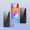 iPhone 15 Van Series Full Screen Privacy Twice-Tempered Glass - Image 4
