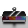 iPhone 15 Van Series Full Screen Privacy Tempered Glass (With assist tool ) - Image 3