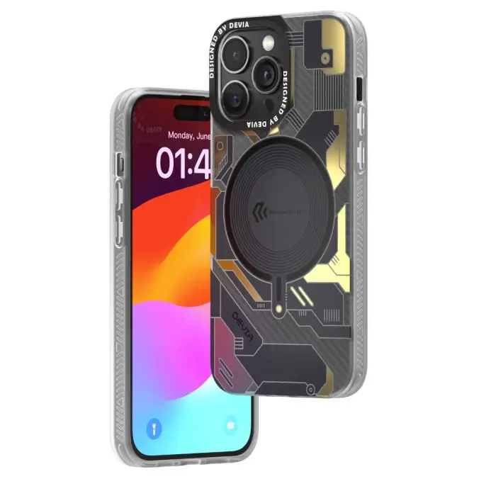 iPhone 15 Mecha Series Original Design Magnetic Case - Image 6