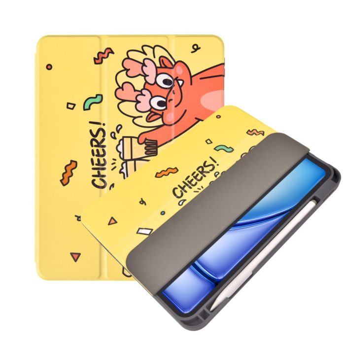 iPad Case with pencil lingos 01