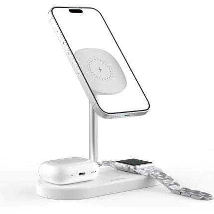 3 In 1 Magnetic Rotation Bracket Wireless Charger