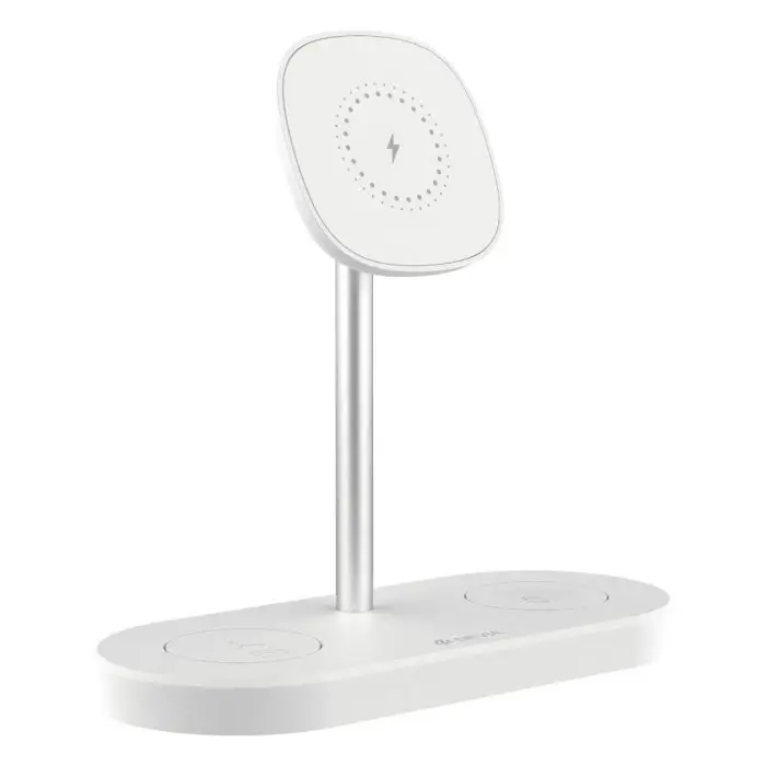 Smart Series 3 In 1 Magnetic Rotation Bracket Wireless Charger - Image 2
