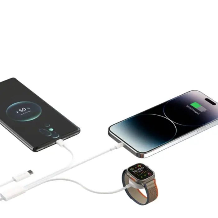 Smart Series 3 In 1 Wireless Watch Charger For APPLE Watch - Image 3