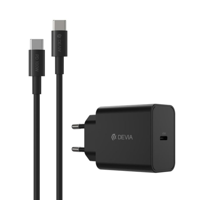 45W PD Quick Charger Set With C C