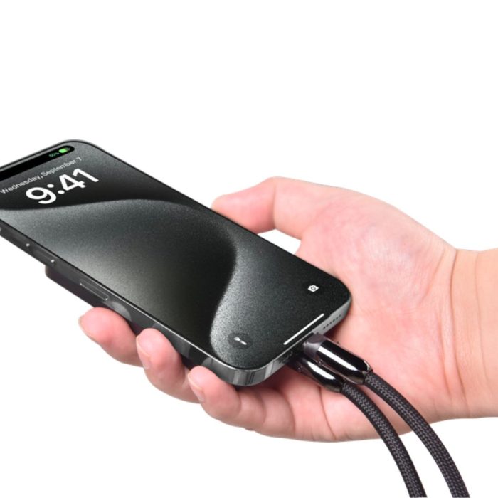 C To C PD 60W Woven Fast Cable Lanyard 2