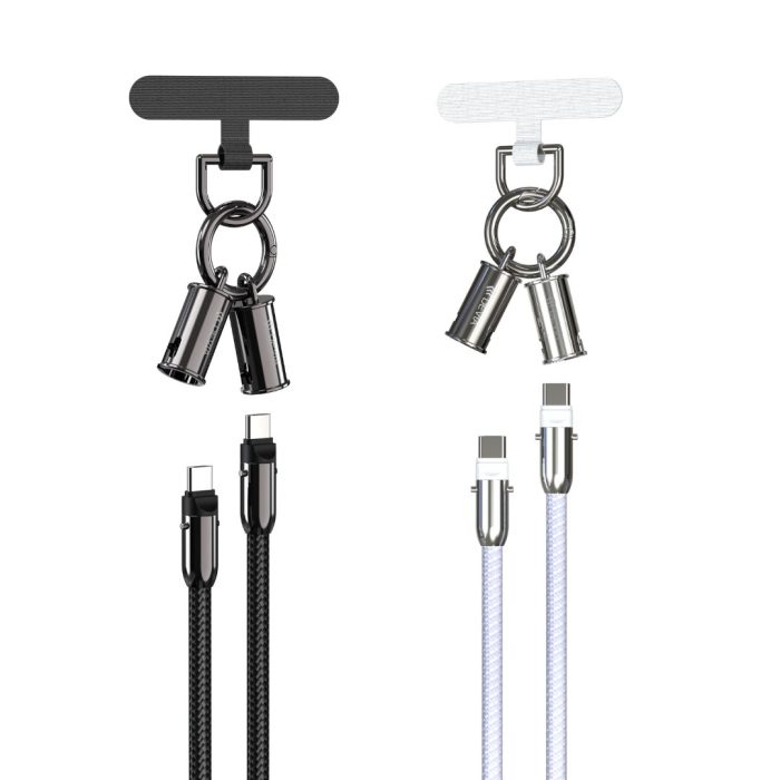 C To C PD 60W Woven Fast Cable Lanyard 4