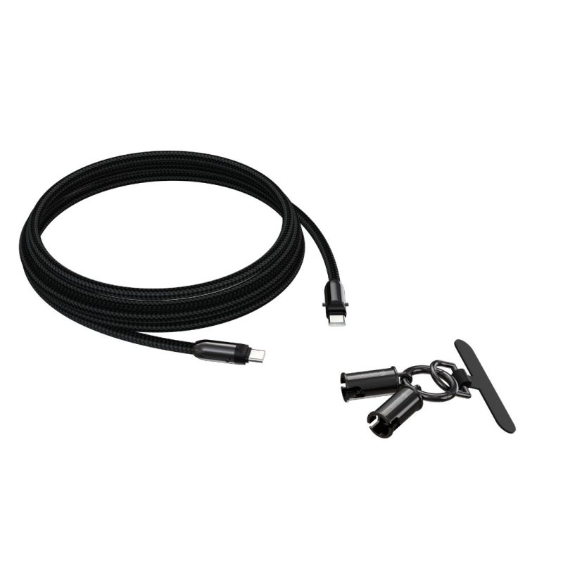 C To C PD 60W Woven Fast Cable Lanyard