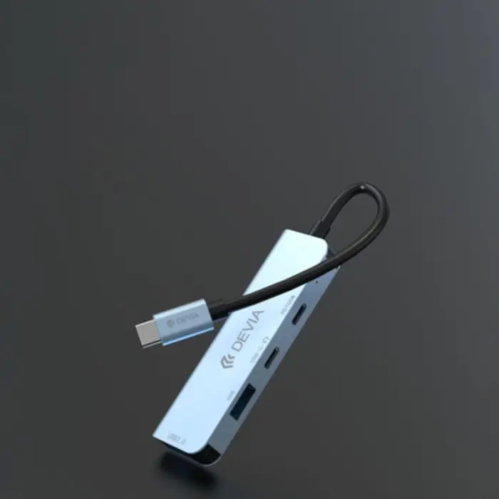 Leopard Series Type-C To USB2+C+PD 100W 4 In 1 HUB - Image 3