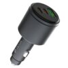 Extreme Speed Series USB+Dual C 116W Metal Full Compatible Fast Car Charger