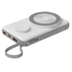 Extreme Speed Series 22.5W 5 in 1 Magnetic Fast Charging Wireless Power Bank With Built-in cable (10000mAh)