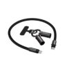 Extreme Speed Series C To C PD 60W Woven Fast Cable Lanyard (0.3M) - Image 3