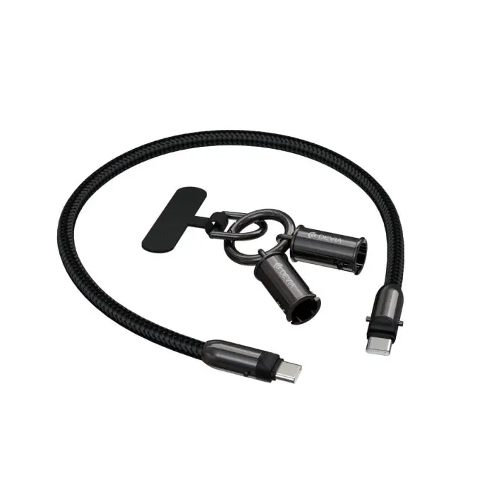 Extreme Speed Series C To C PD 60W Woven Fast Cable Lanyard (0.3M) - Image 3