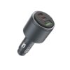Extreme Speed Series USB+Dual C 116W Metal Full Compatible Fast Car Charger - Image 3