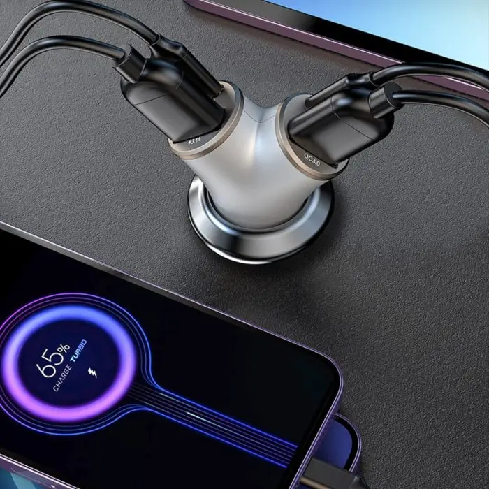 Smart Series 2A+2C 48W Fast Car Charger - Image 4