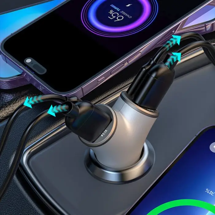 Smart Series 2A+2C 48W Fast Car Charger - Image 6