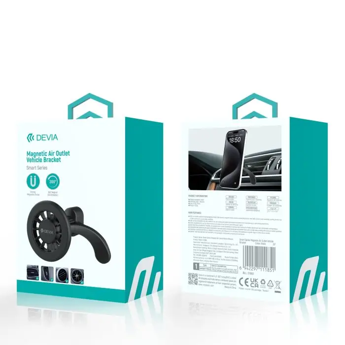 Smart Series Magnetic Air Outlet Vehicle Bracket - Image 7