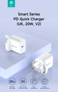 Smart Series PD Quick Charger (UK ,20W,V2) - Image 2