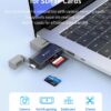 Smart Series USB+Type-C 2.0 To SD/TF 2 In 1 Card Reader - Image 4